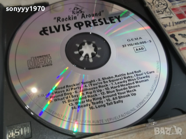 ELVIS PRESLEY CD-ВНОС GERMANY 2805261858H2E6R, снимка 14 - CD дискове - 54702969