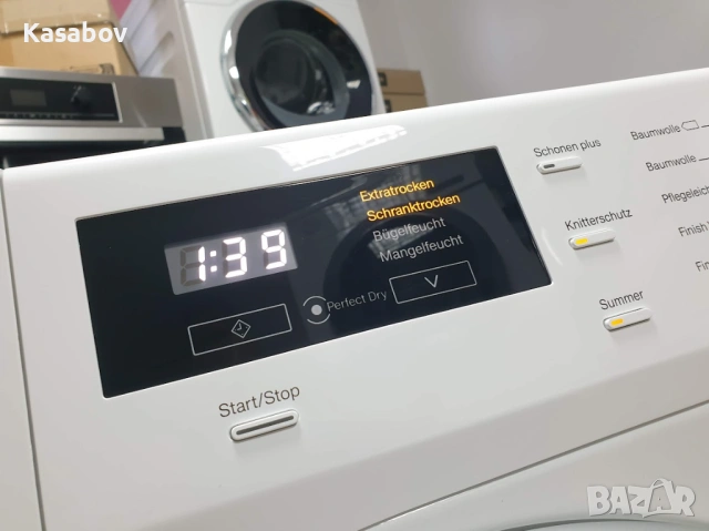 Сушилня Miele T1 - Термопомпа - Аларма - Подсветка -12м Гаранция Миеле, снимка 3 - Сушилни - 54876977