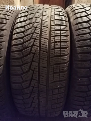 Продавам 4 броя Зимни Гуми 215.55.17 на 1 сезон дот 2021 Hankook , снимка 2 - Гуми и джанти - 54626132