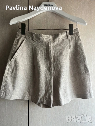 Нови ленени панталонки Zara