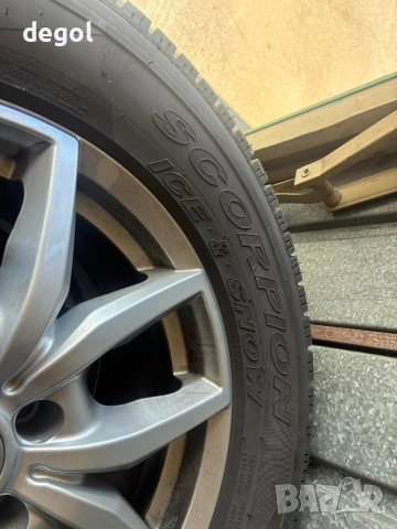 Гуми с джанти за Мercedes ML Dezent 5x112 7.5J ET40 Pirelli Scorpion Ice Snow 275 55 17, снимка 8 - Гуми и джанти - 54894857