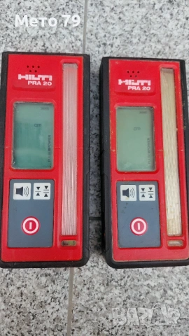 Hilti PRA 20 Приемник за ротационен лазер и Bosch LR 1,Стойка, снимка 2 - Други инструменти - 51552240