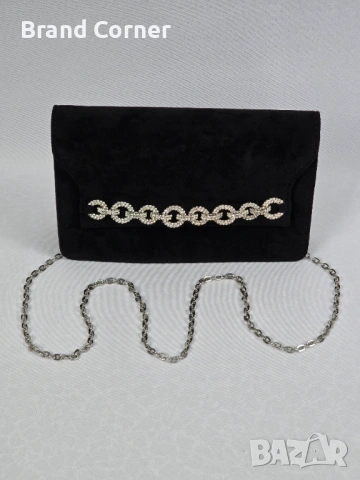 Нова дамска чанта Rinascimento - черен велурен