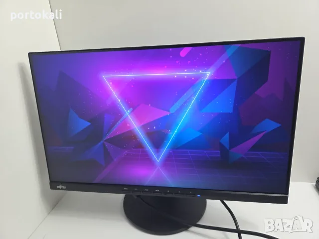 +Гаранция! Монитор IPS HDMI Fujitsu B24-9 TS 23.8" инча, снимка 8 - Монитори - 55301601