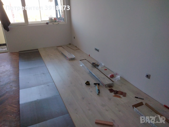 Монтаж на ламиниран паркет, SPC и винилови настилки | Варна, снимка 2 - Монтажи - 55264198