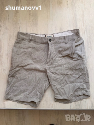 Jack & Jones - Ленени къси панталони, размер S
