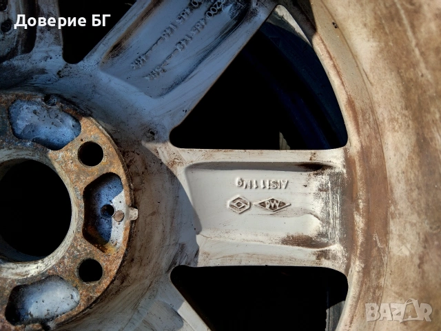​Оригинални алуминиеви джанти Renault 17" – Модел STEPPE (4x100), снимка 9 - Гуми и джанти - 54490091