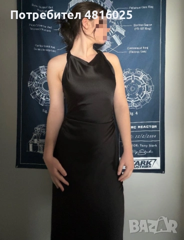 Черна рокля Zara 
