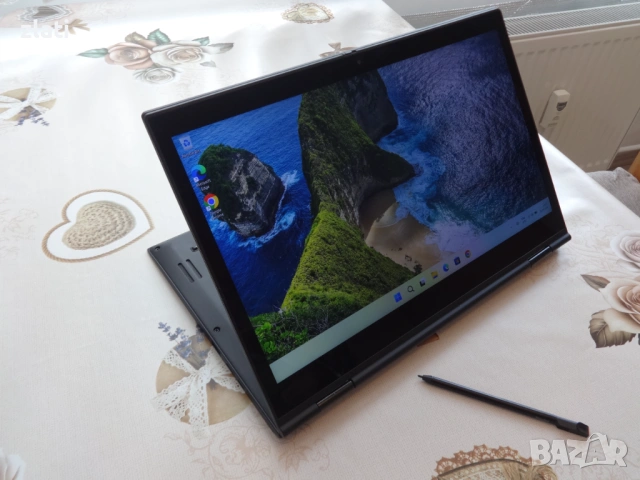 Таблет и Лаптоп 2в1 Lenovo ThinkPad X1 Yoga i7-8650U/RAM 16GB/NVMe SSD 256GB /4G LTE-A Nano-SIM, снимка 12 - Лаптопи за работа - 54691782