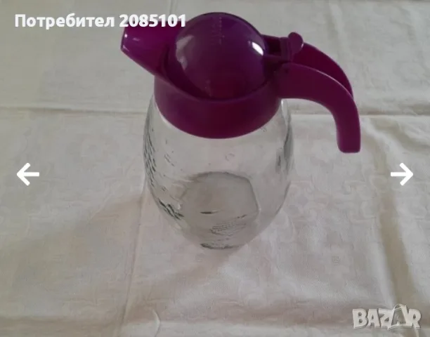 Стъклени кани за вода