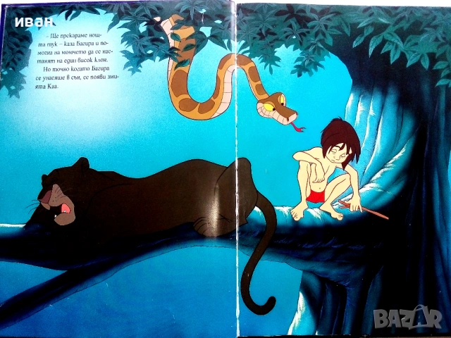Приказна колекция Disney - Книга за джунглата - 2011г., снимка 4 - Детски книжки - 54481986
