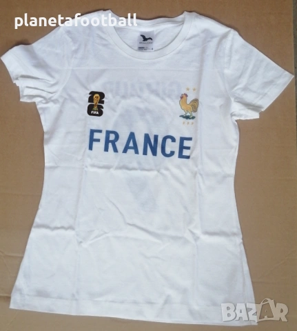 Дамска тениска на Франия за World Cup 2026!Фен тениска FRANCE за Свтовното първенство 2026!