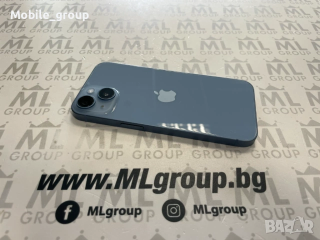 #MLgroup предлага iPhone 14 128GB Blue 100%, втора употреба.