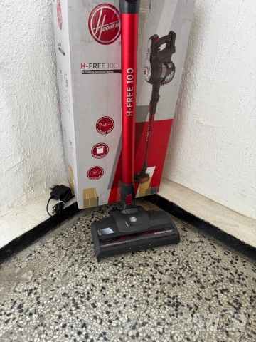 Вертикална Безжична Прахосмукачка Hoover H-FREE 100 Pets HF122GPT, 22V, 170W!, снимка 2 - Прахосмукачки - 54415570