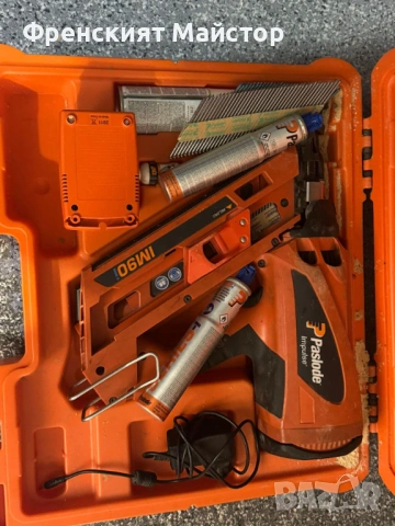 Paslode IM90i пистолет за пирони в дърво от 50 до 90мм покриви къщи