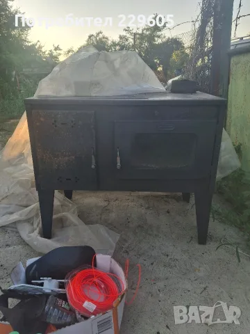 печка дипломат дърва 