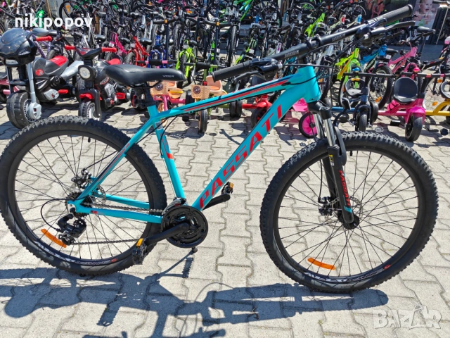 BG Алуминиев велосипед 27.5" EGBERT син, снимка 2 - Велосипеди - 54335033
