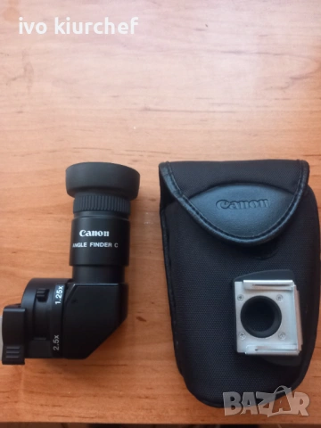 Canon-ANGLE FINDER C / Като нов, снимка 5 - Обективи и филтри - 54740191