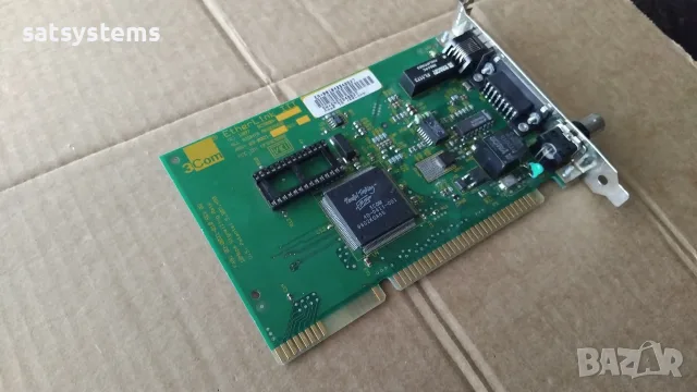 3Com 3C509B-C 10Mbps EtherLink III 16-bit ISA Network Adapter Card, снимка 4 - Мрежови адаптери - 55333145