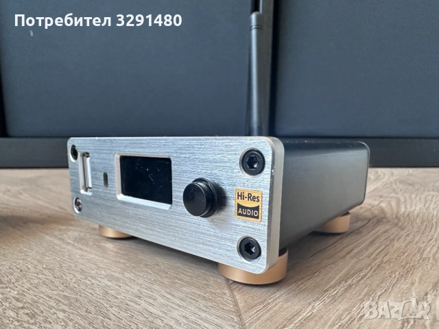 USB DAC / Плеър / Транспорт с 2x ES9038Q2M и JRC 2068DD