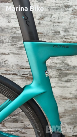 Карбонов аеро шосеен велосипед Bianchi Oltre Pro Dura-Ace Di2 12S Speed 40T | 53, снимка 5 - Велосипеди - 54646005