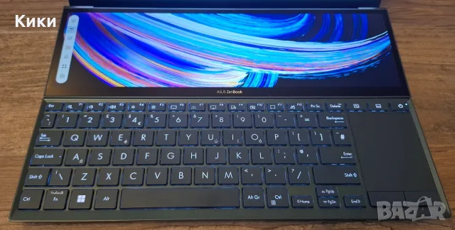 Asus ZenBook Duo | i7 1195G7 | 16 GB | 512 SSD | Като Нов, снимка 2 - Лаптопи за работа - 55681046