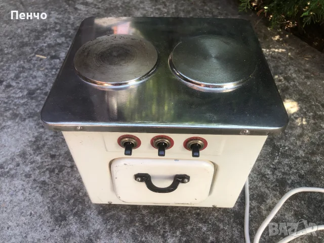 стара детска, електрическа печка "WAGNER" - MADE IN GERMANY - 1950/60г., снимка 2 - Антикварни и старинни предмети - 55665506