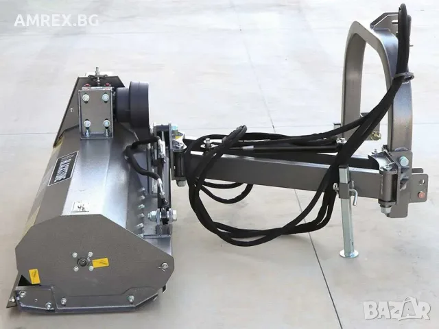 Страничен мулчер за трактор BlackStone BV 140 L | 140 см | Хидравлично рамо | 35–40 к.с., снимка 6 - Селскостопанска техника - 55322705