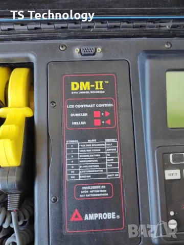 Професионален трифазен мрежов анализатор Amprobe DM-II – Пълен комплект, снимка 8 - Други машини и части - 55298192