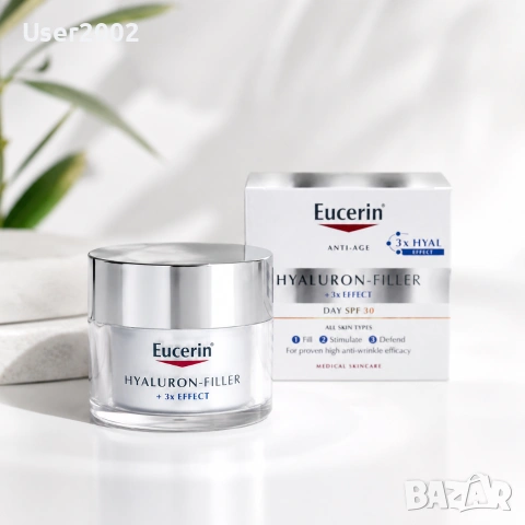 Eucerin Hyaluron-Filler Дневен крем SPF 30 – 50 мл