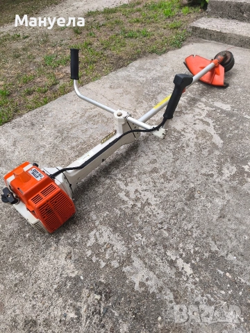 Бензинов тример STIHL FS 420, снимка 6 - Градинска техника - 55264466