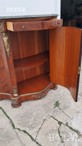 Шкаф ретро с мрамор Империя, снимка 6 - Шкафове - 53996023