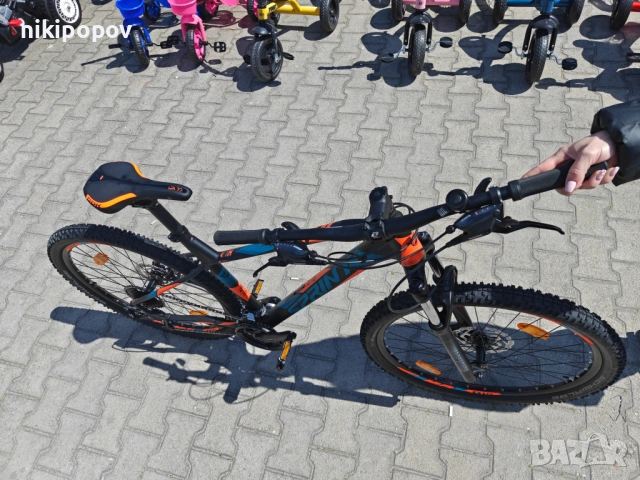 PA Велосипед 27.5" APOLON черен/оранж, снимка 6 - Велосипеди - 54276972