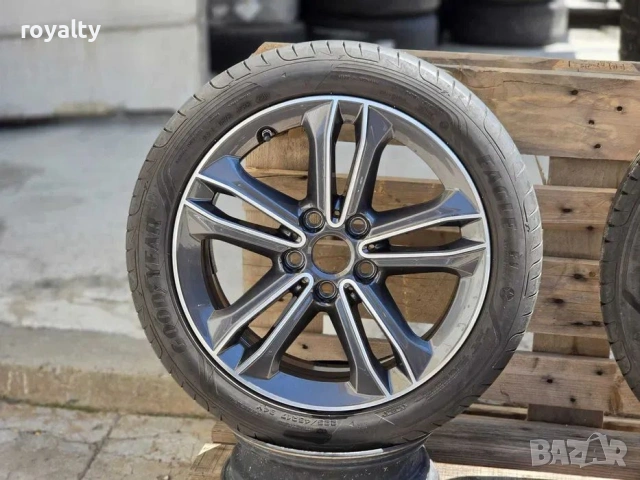 5х112 Джанти 17 цола VW Golf Caddy Touran 5x112 Фолксваген Тоуран Кади ет 56 J 7.5 , цо 66.6 Гуми 22, снимка 2 - Аксесоари и консумативи - 55010846
