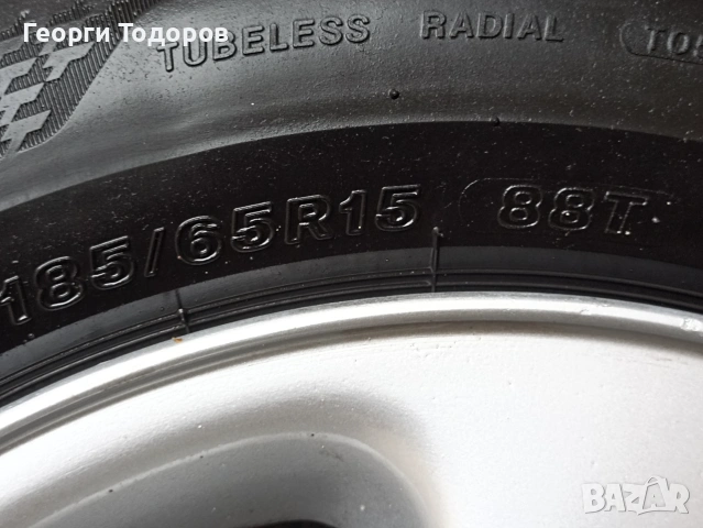 Джанти 4х108 15 с гуми, снимка 6 - Гуми и джанти - 55002865