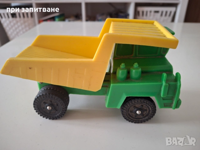 Scania камионче, винил, 10,5 см., Galanite Sweden и Faun 17 см., W..Germany