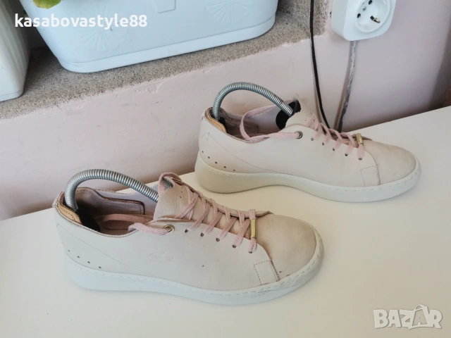 Маратонки Lacoste 37.5н.Естествена кожа , снимка 9 - Маратонки - 54148799