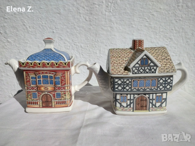 Винтидж чайник Elizabethan House на James Sadler, снимка 7 - Други - 55176598