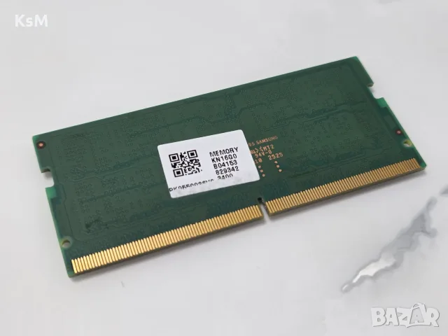 5600MHz Samsung 16GB DDR5 SO-DIMM рам памет ram pamet za laptop лаптоп самсунг 16гб, снимка 3 - RAM памет - 55568231