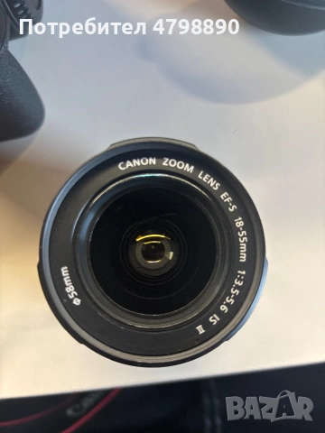 canon 2000D с 18-55mm EF-S IS, снимка 4 - Фотоапарати - 54280110