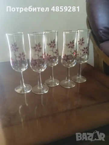 Кристални чаши за вино, снимка 5 - Чаши - 54984696
