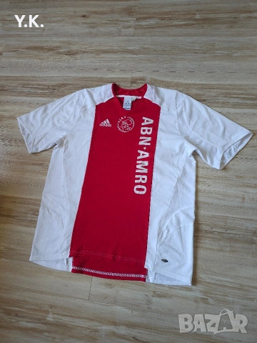 Оригинална мъжка тениска Adidas Climacool x A.F.C. Ajax / Season 05-06 (Home), снимка 2 - Тениски - 55086541