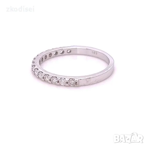 Златен дамски пръстен с диаманти 0,35Ct. чистота:SI размер:54 модел:42561-1, снимка 4 - Пръстени - 55573660