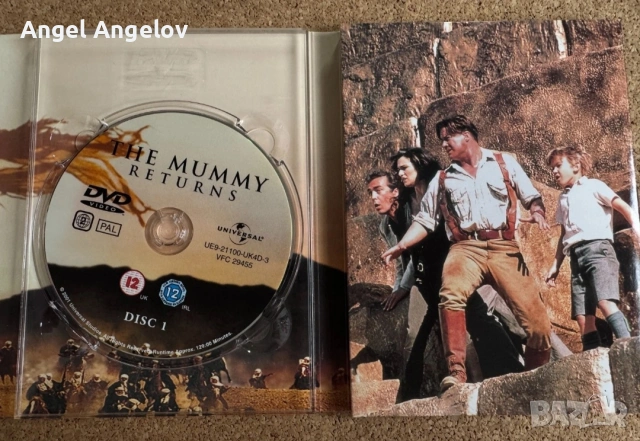 The Ultimate Mummy Collection The Mummy / The Mummy Returns (DVD, 2001)., снимка 8 - DVD филми - 54481269