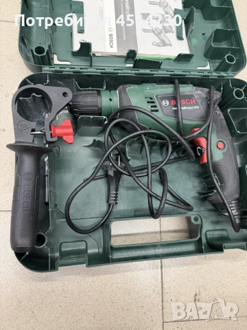 Bosch UniversalImpact 800 – 800W Ударна бормашина с куфар , снимка 4 - Бормашини - 55526288