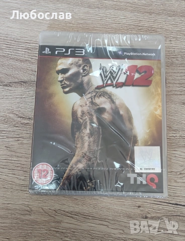 WWE 12 за PS3 , Playstation 3 нова, запечатана 