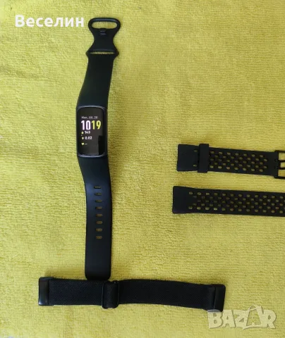 Фитнес гривна Google Fitbit Charge 5, снимка 3 - Смарт гривни - 55434589