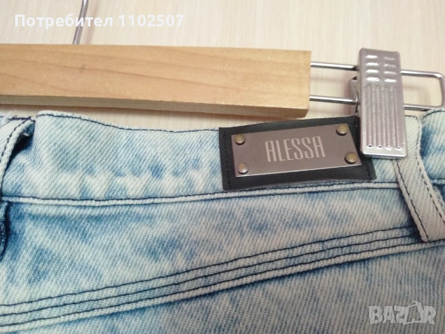 Дънки къси панталонки Алесса Alessa, снимка 6 - Къси панталони и бермуди - 54344452