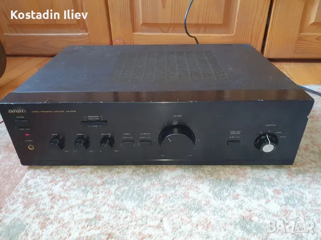 Транзисторен усилвател Aiwa XA-003, снимка 3 - Ресийвъри, усилватели, смесителни пултове - 55389789