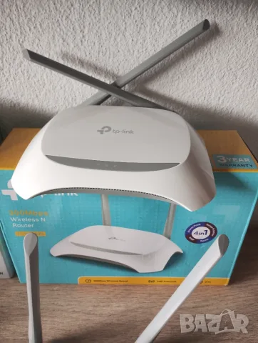 Лот 6 броя рутери TP-link, снимка 3 - Рутери - 55480663
